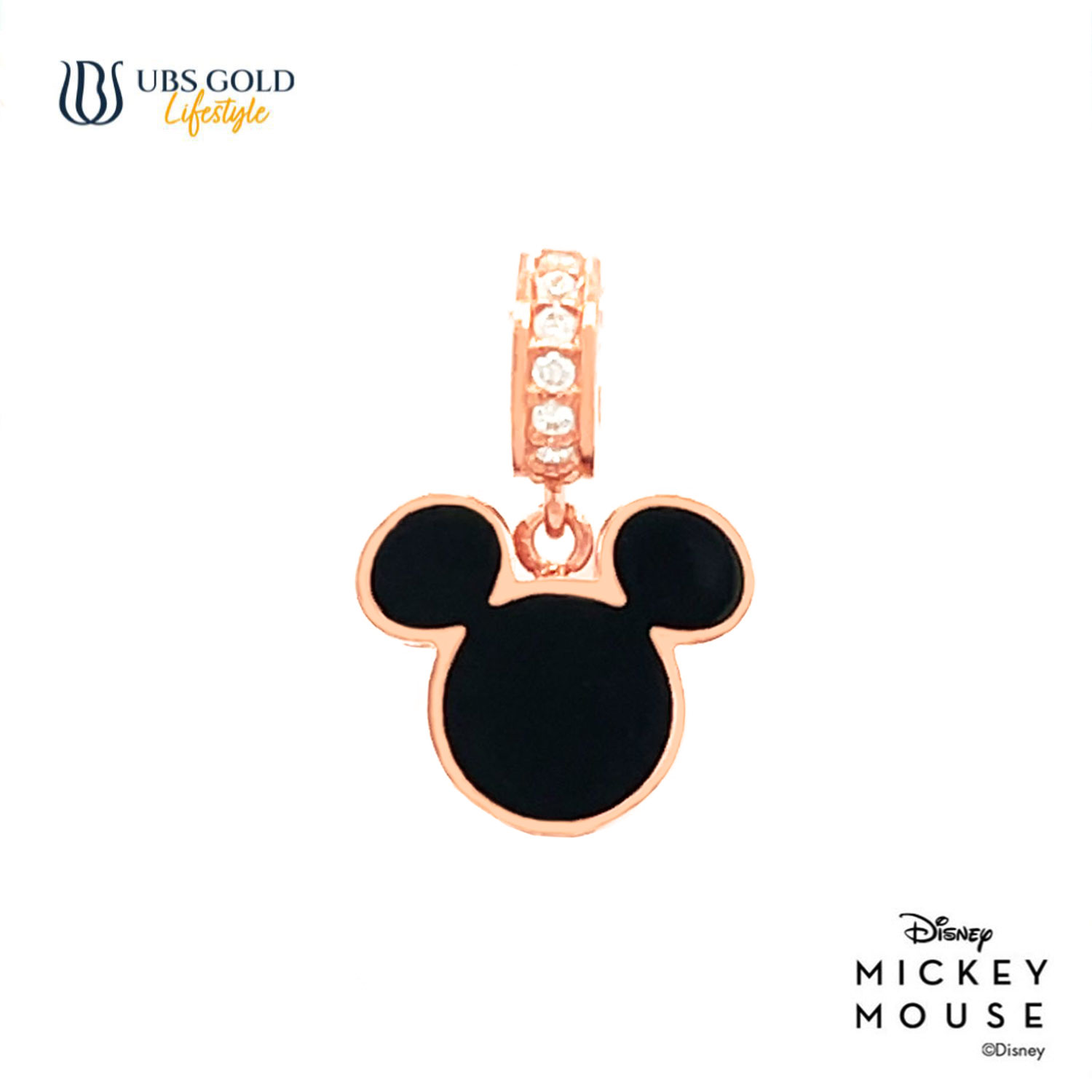 UBS Gold Liontin Emas Disney Mickey Mouse Sweetie - Cly0043 - 17K