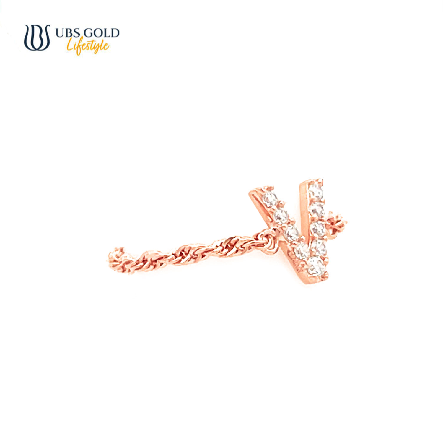 UBS Gold Cincin Emas Alpha Chic V - Hcv0022 - 17K