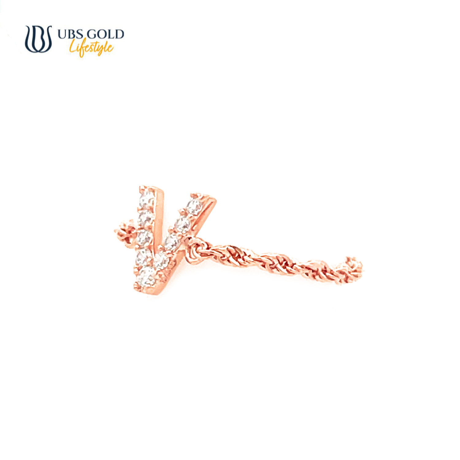 UBS Gold Cincin Emas Alpha Chic V - Hcv0022 - 17K