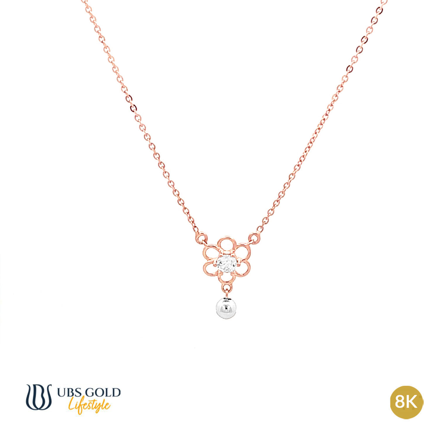 UBS Gold Kalung Emas Luna - Kkv15468K - 8K