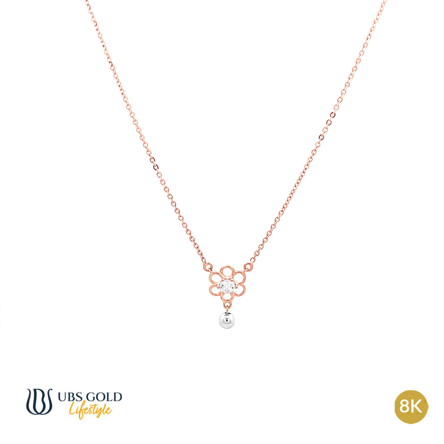 UBS Gold Kalung Emas Luna - Kkv15468K - 8K