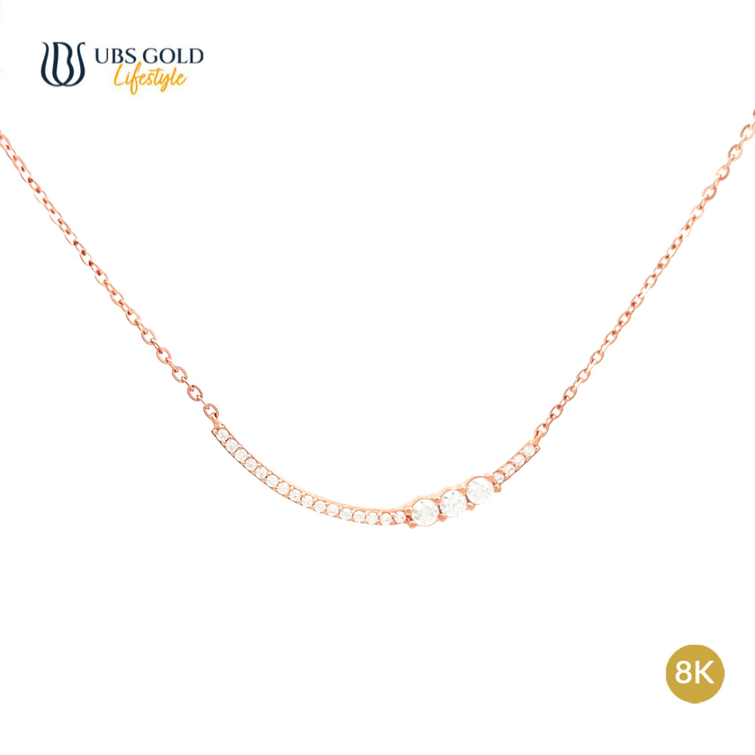 UBS Gold Kalung Emas Millie Molly - Kkv15511K - 8K