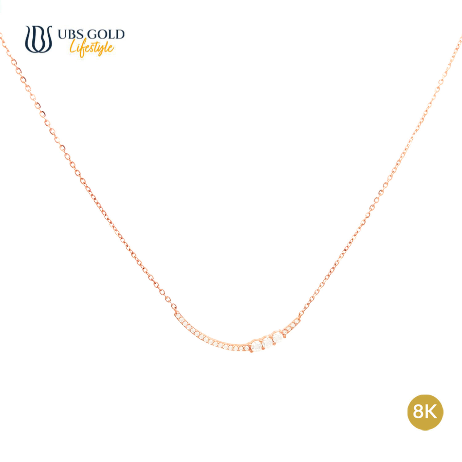 UBS Gold Kalung Emas Millie Molly - Kkv15511K - 8K