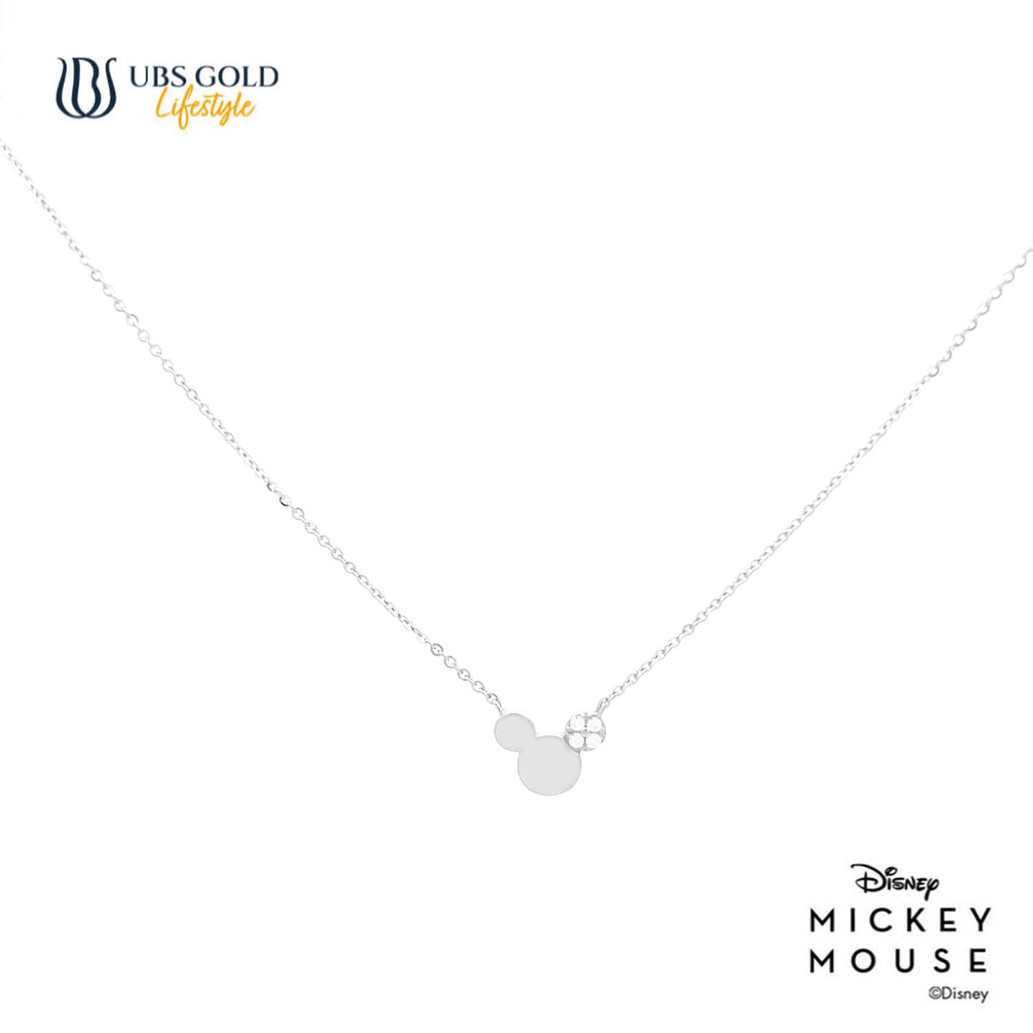 UBS Gold Kalung Emas Disney Mickey Mouse - Kky0511 - 17K