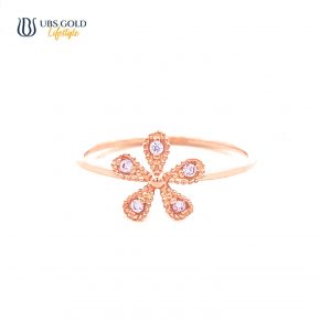 UBS Gold Cincin Emas Millie Molly - Ksc1136 - 17K