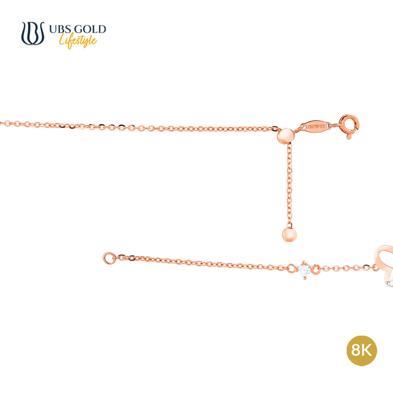 UBS Gold Gelang Emas Seo-yeon - Ksg0808K - 8K