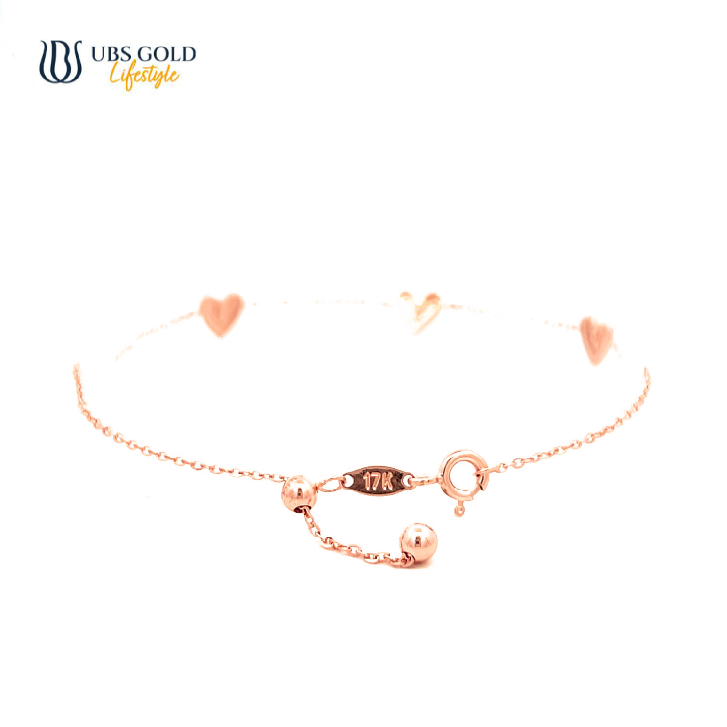 UBS Gold Gelang Emas Millie Molly - Ksg1124 - 17K