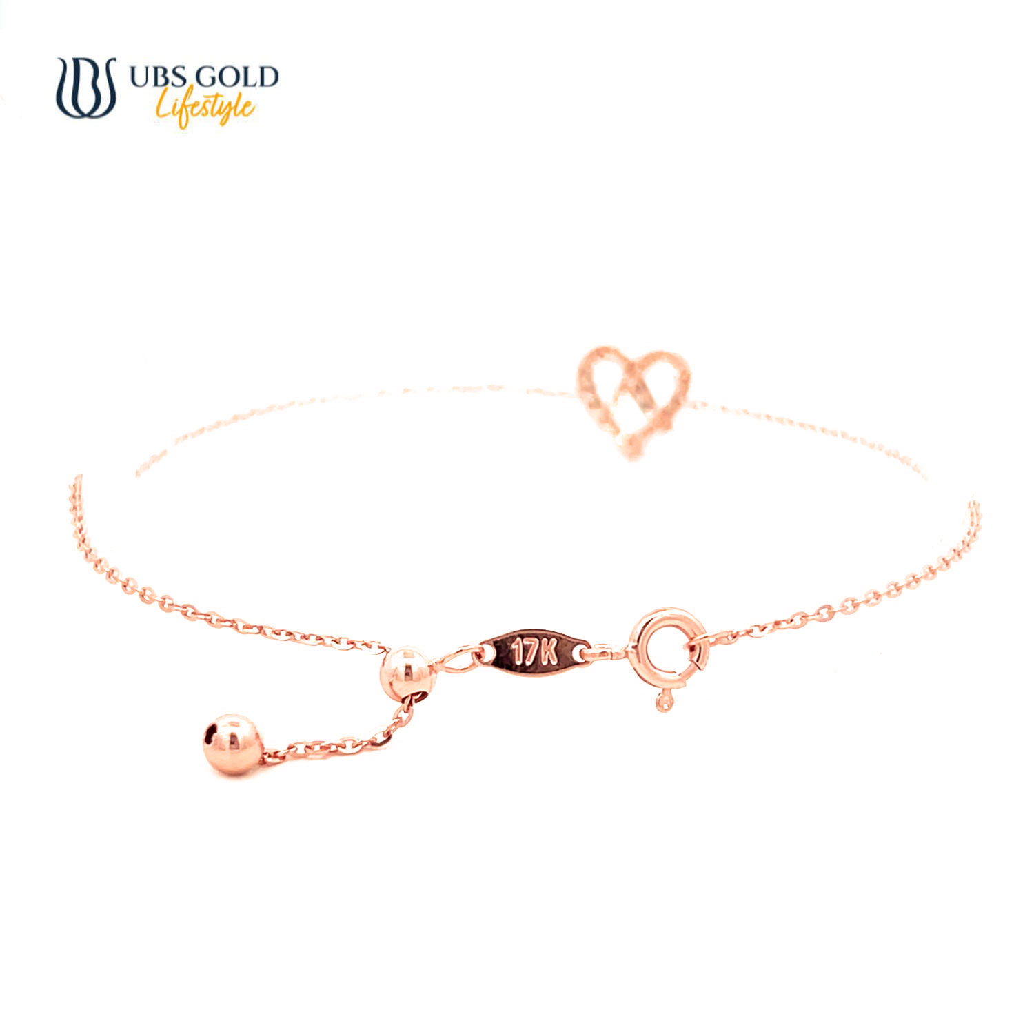 UBS Gold Gelang Emas Millie Molly - Ksg1150 - 17K