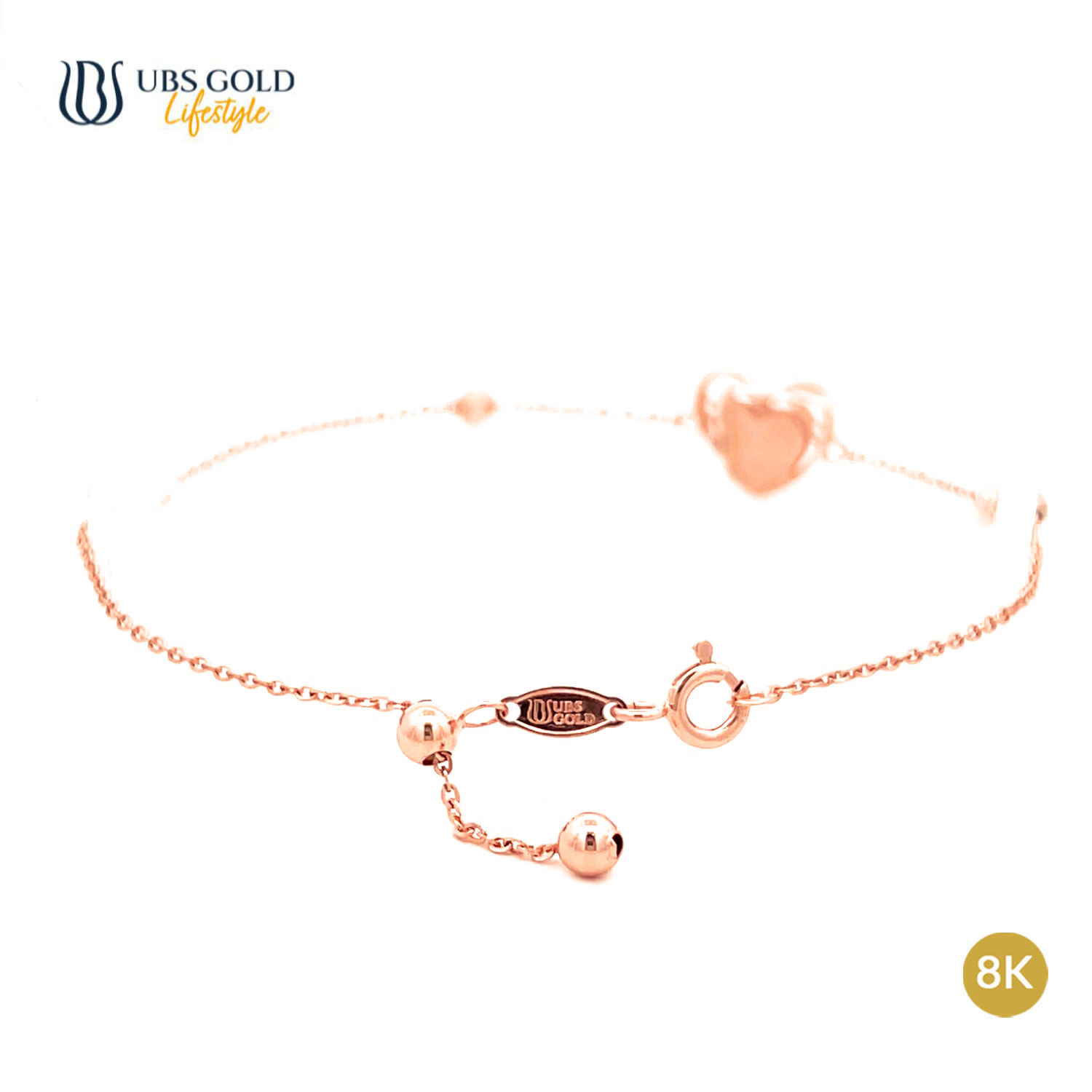 UBS Gold Gelang Emas Millie Molly - Ksg1163K - 8K