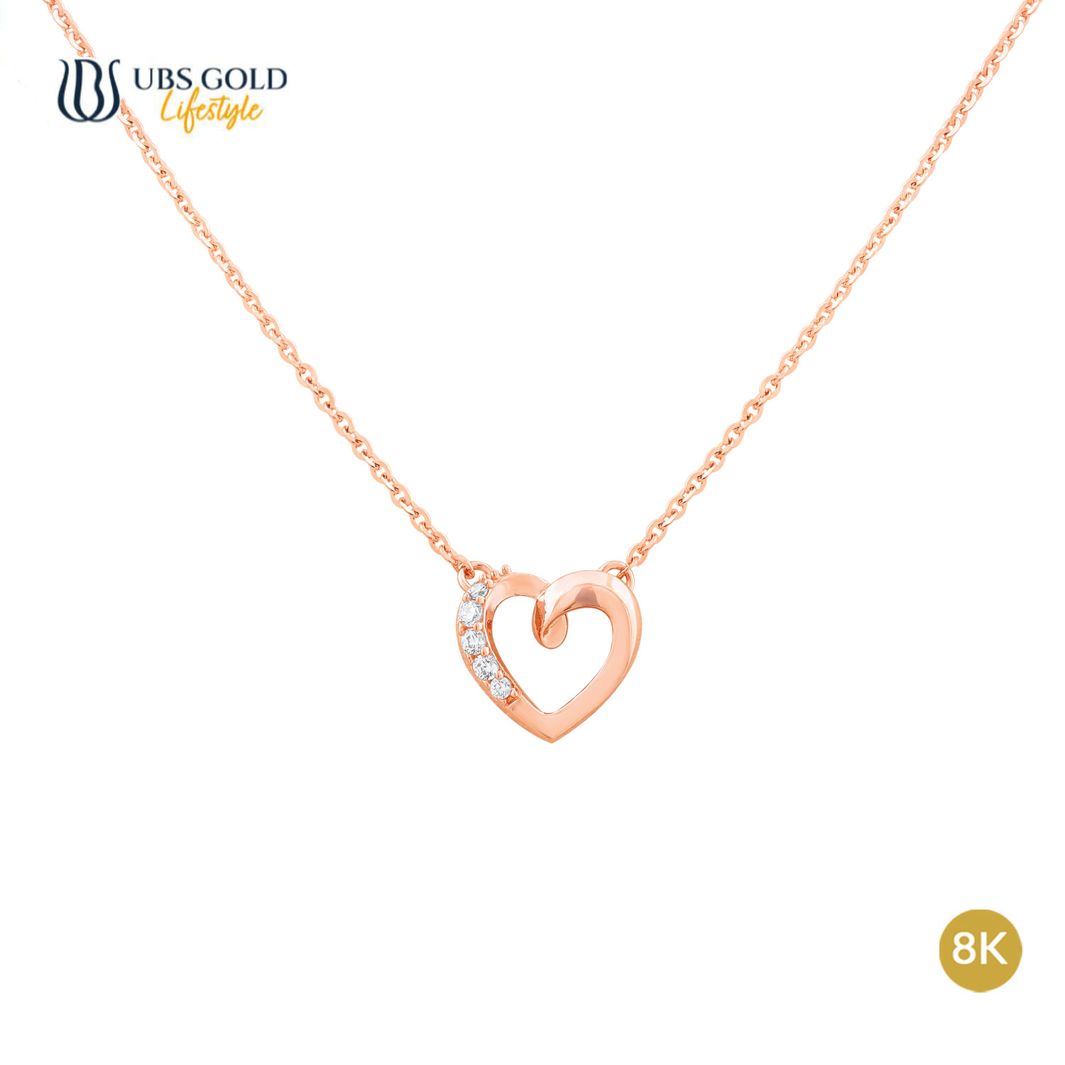 UBS Gold Kalung Emas Seo-yeon - Ksk0801K - 8K