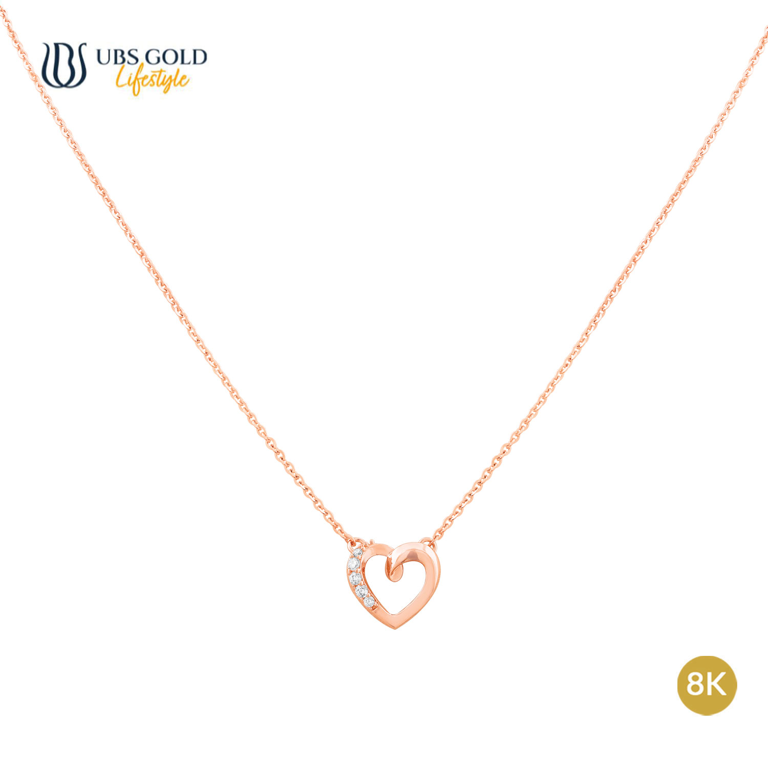 UBS Gold Kalung Emas Seo-yeon - Ksk0801K - 8K