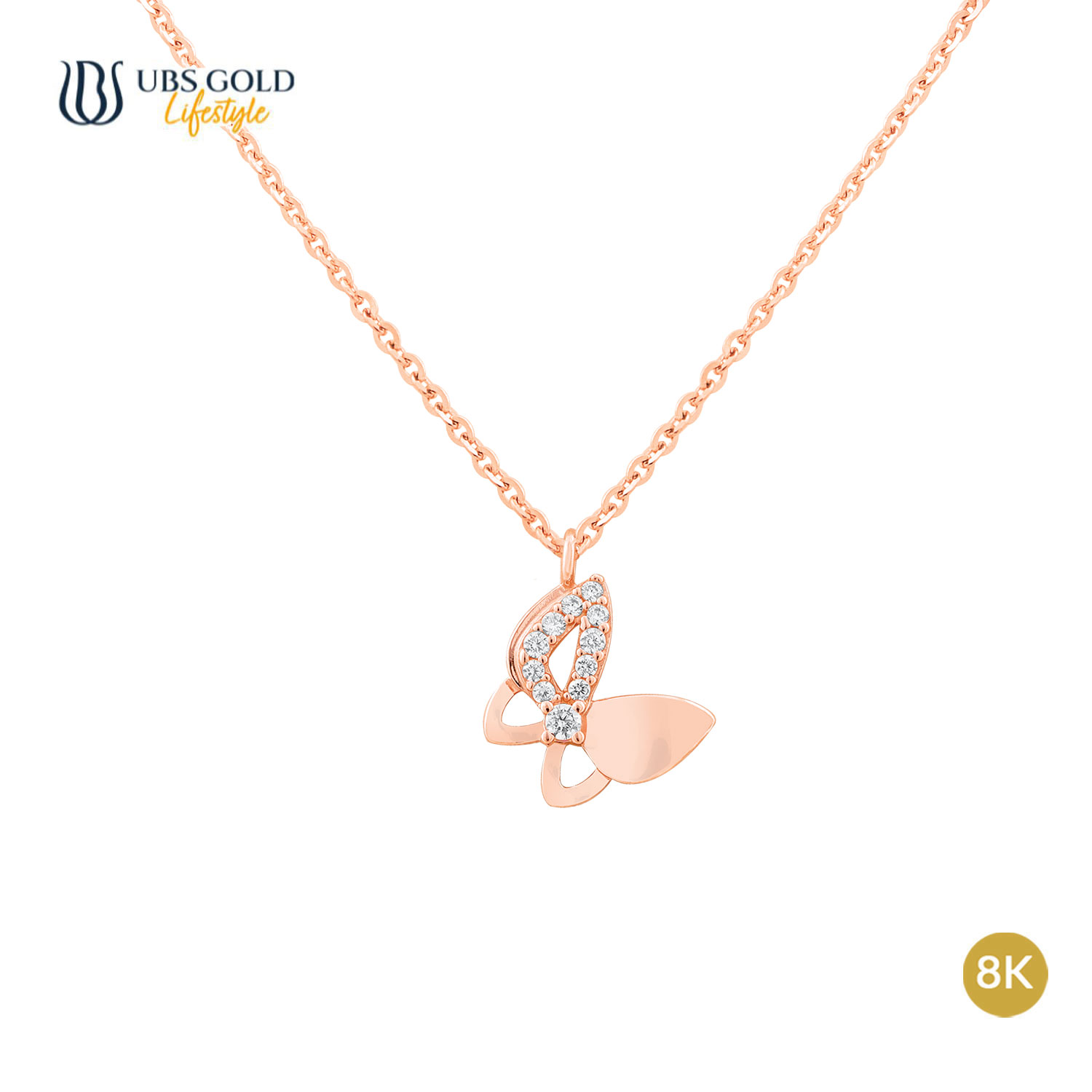 UBS Gold Kalung Emas Seo-yeon - Ksk0803K - 8K