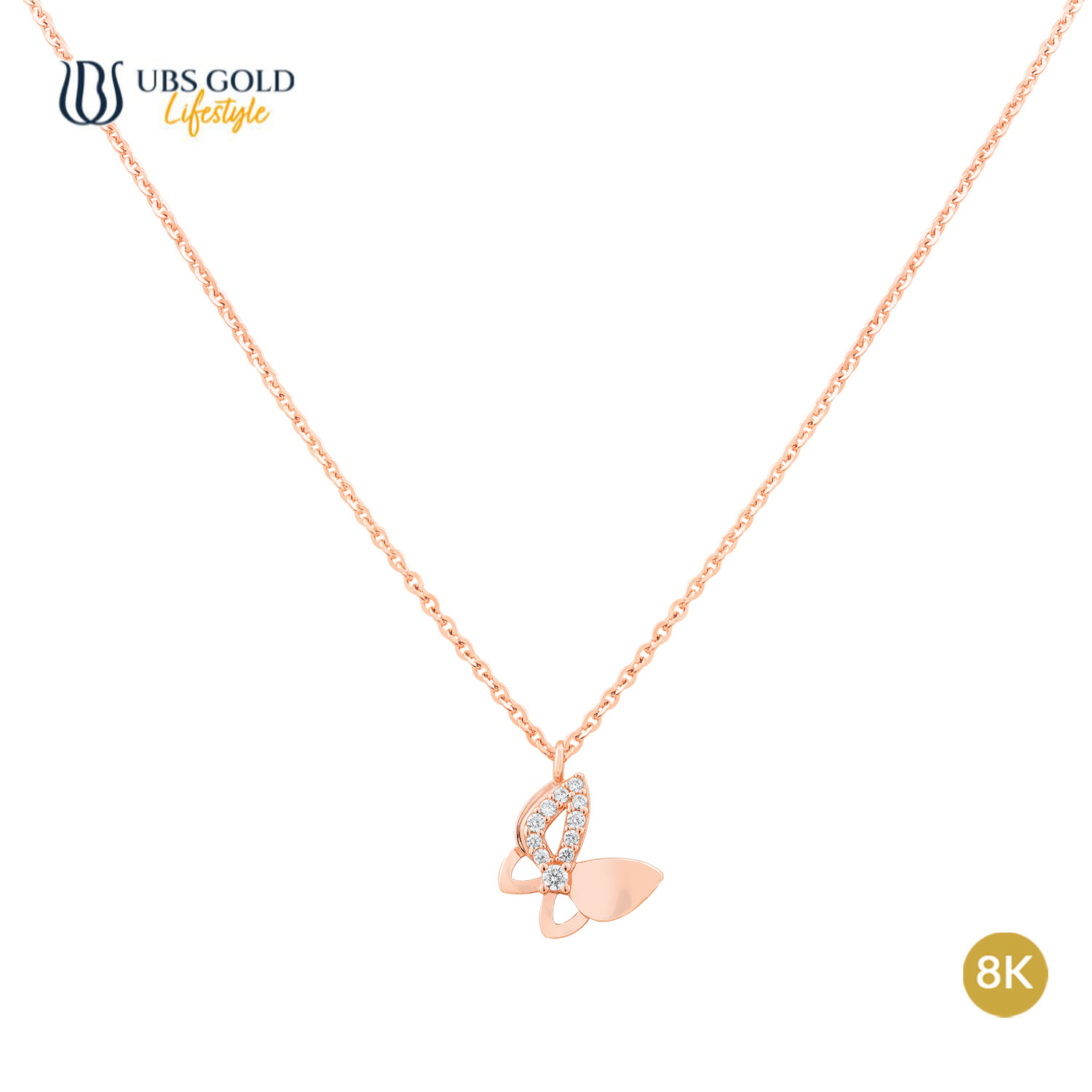 UBS Gold Kalung Emas Seo-yeon - Ksk0803K - 8K