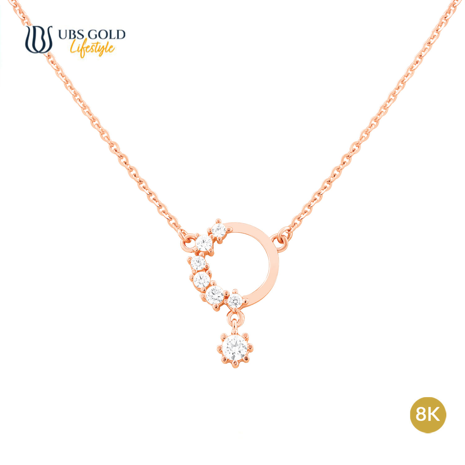 UBS Gold Kalung Emas Seo-yeon - Ksk0805K - 8K