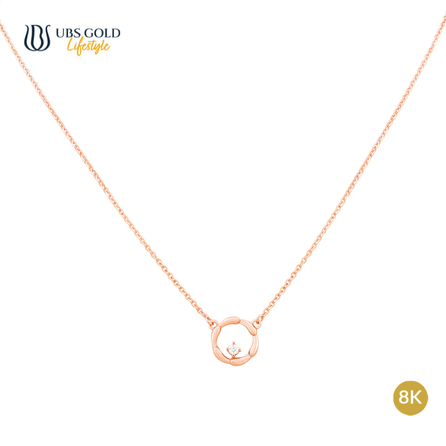 UBS Gold Kalung Emas Seo-yeon - Ksk0807K - 8K