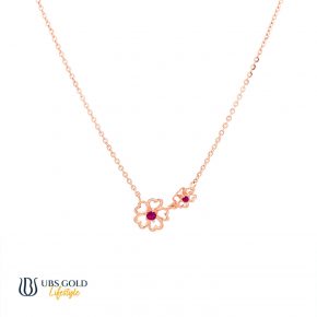 UBS Gold Kalung Emas Millie Molly - Ksk1053B - 17K