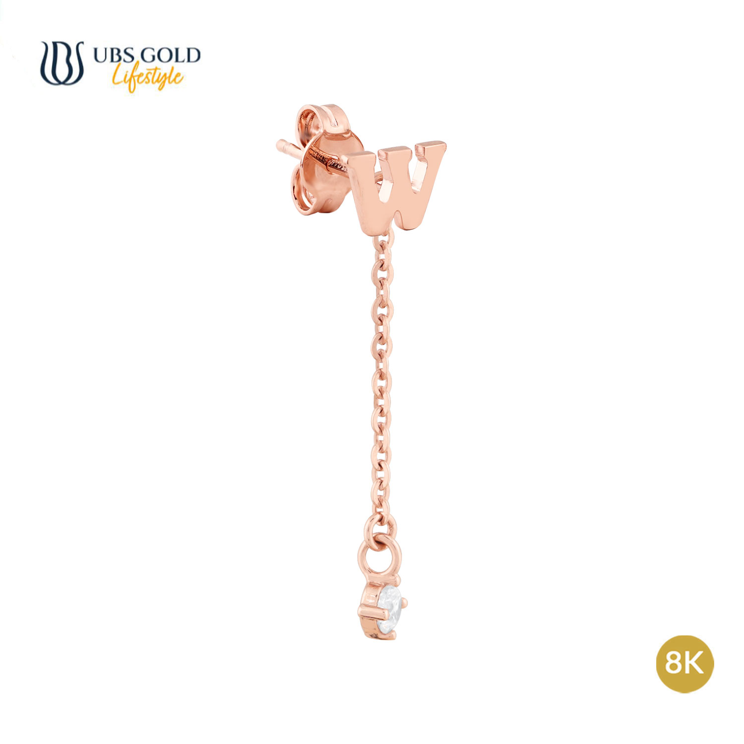 UBS Gold Anting Emas AlphaMe W - Kwr1368K - 8K