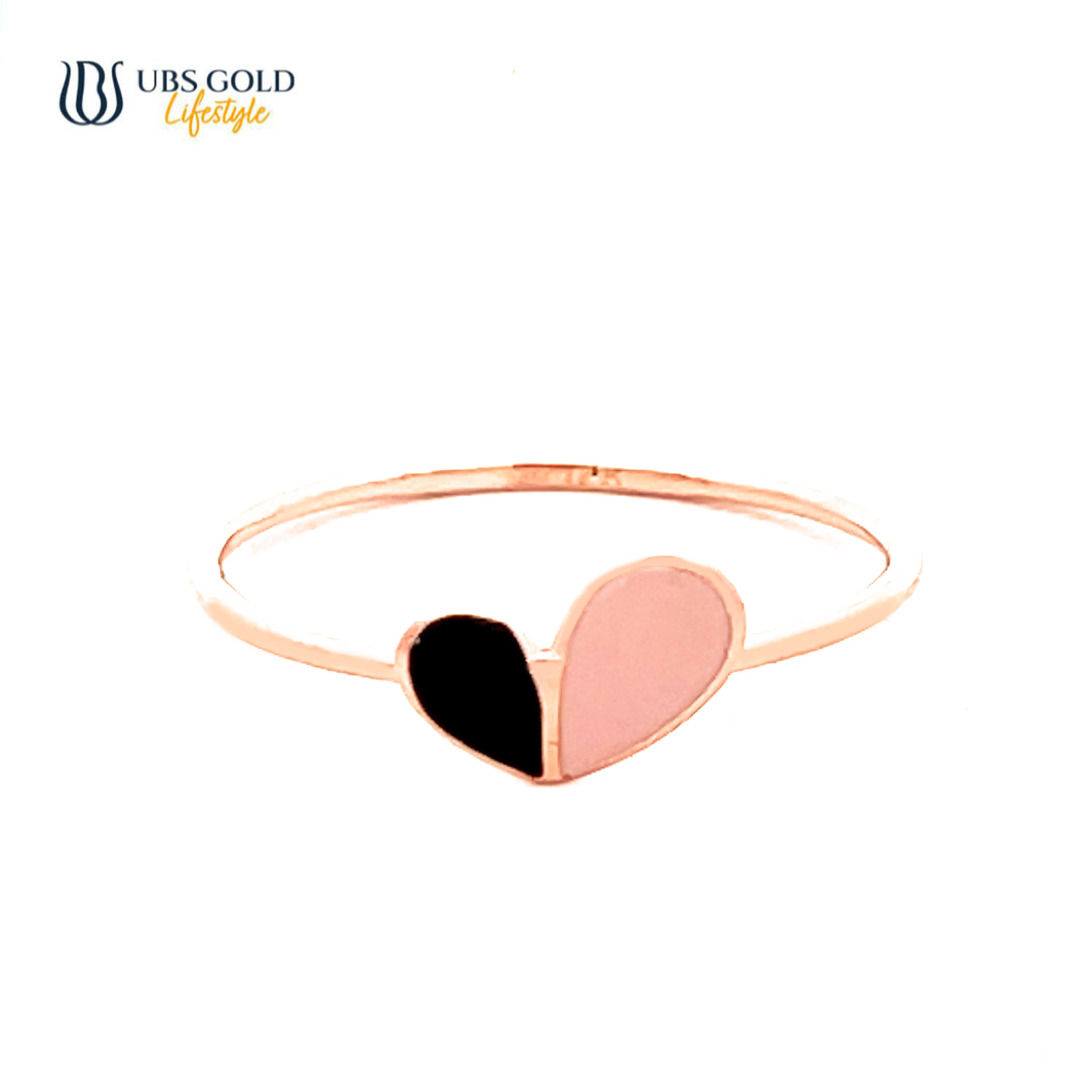 UBS Gold Cincin Emas Luna - Cc70730 - 17K