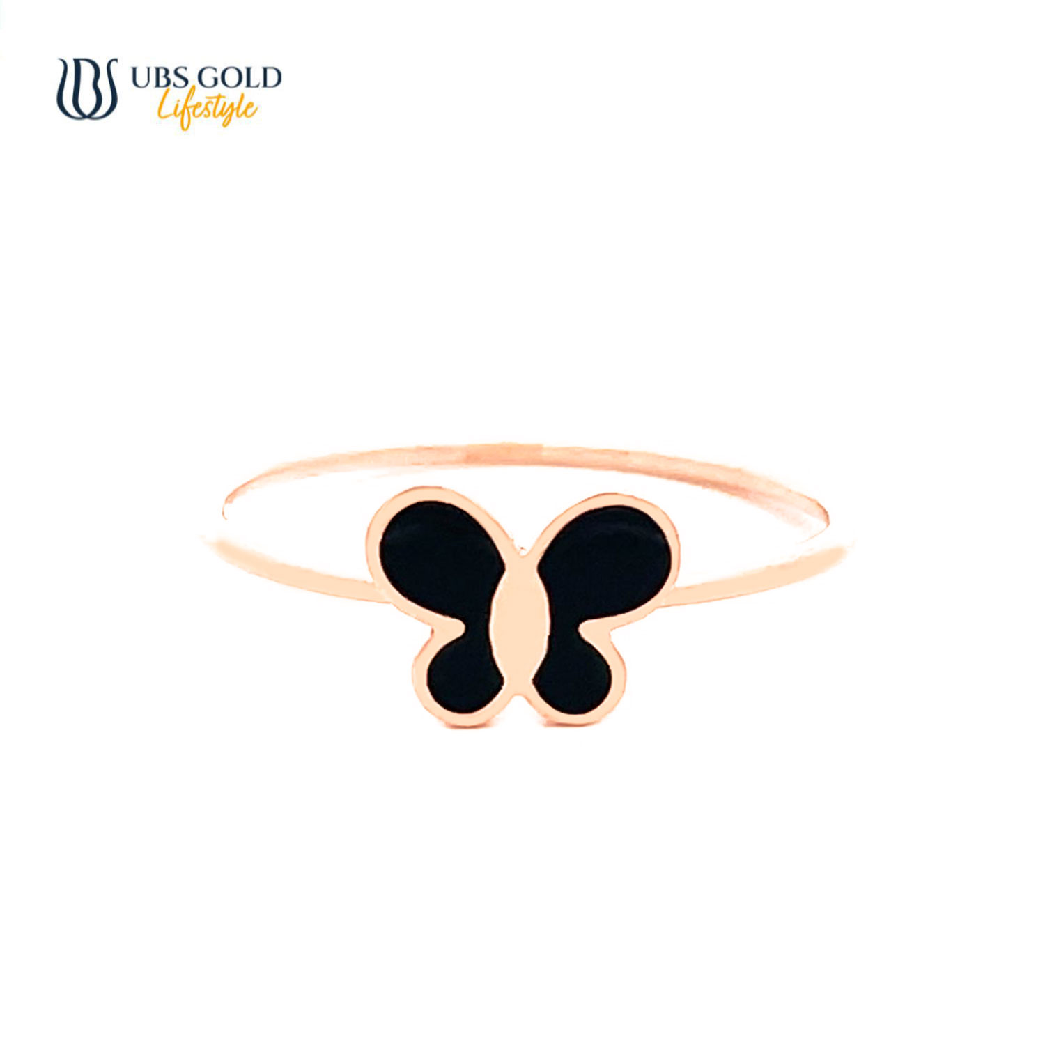 UBS Gold Cincin Emas Luna - Cc70734I - 17K