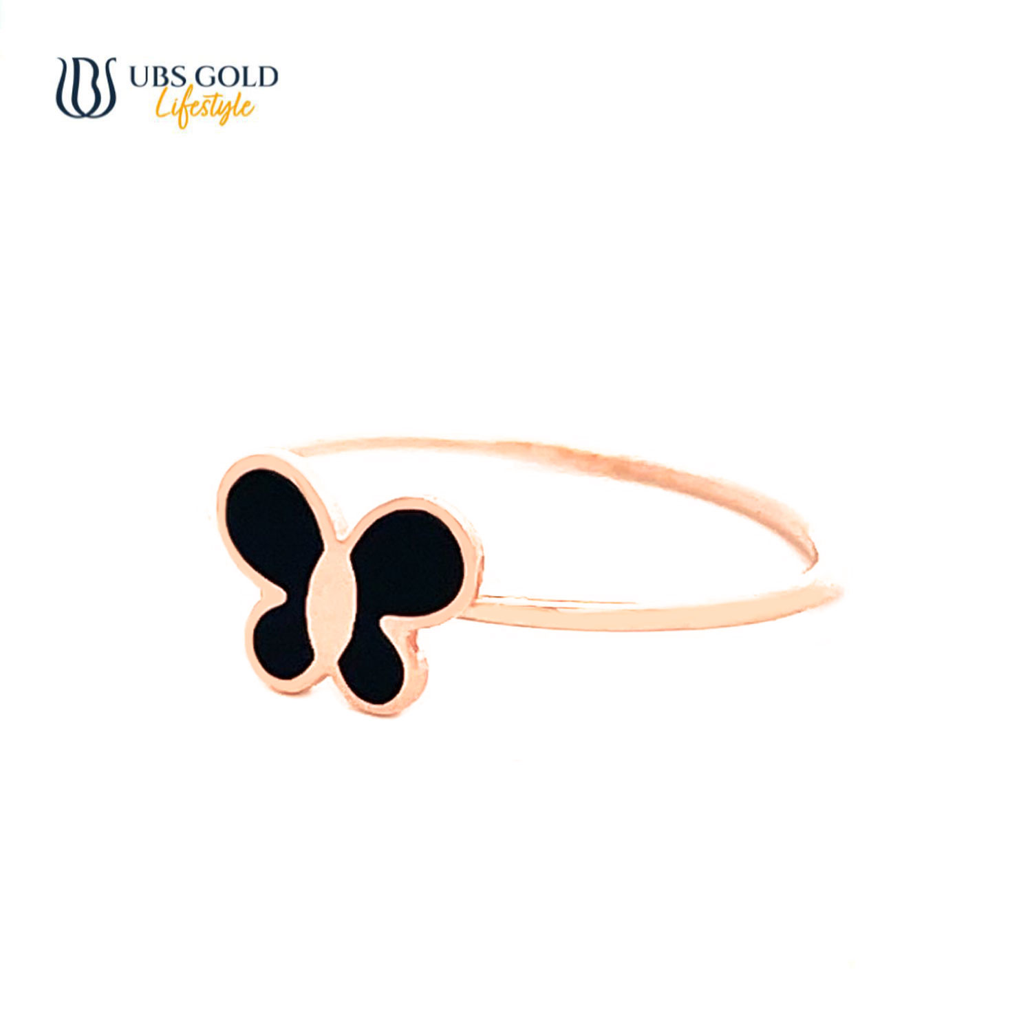 UBS Gold Cincin Emas Luna - Cc70734I - 17K