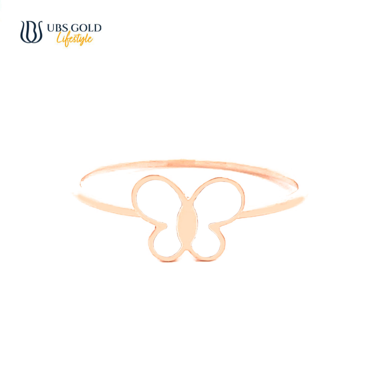 UBS Gold Cincin Emas Luna - Cc70734 - 17K