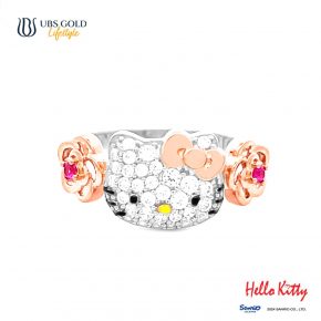 UBS Gold Cincin Emas Sanrio Hello Kitty - Ccz0009 - 17K