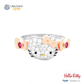 UBS Gold Cincin Emas Sanrio Hello Kitty - Ccz0010 - 17K