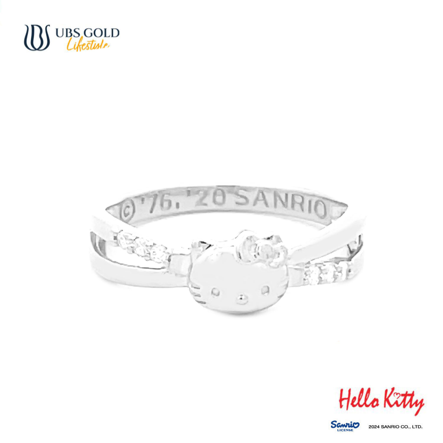 UBS Gold Cincin Emas Sanrio Hello Kitty - CCZ0015 - 17K