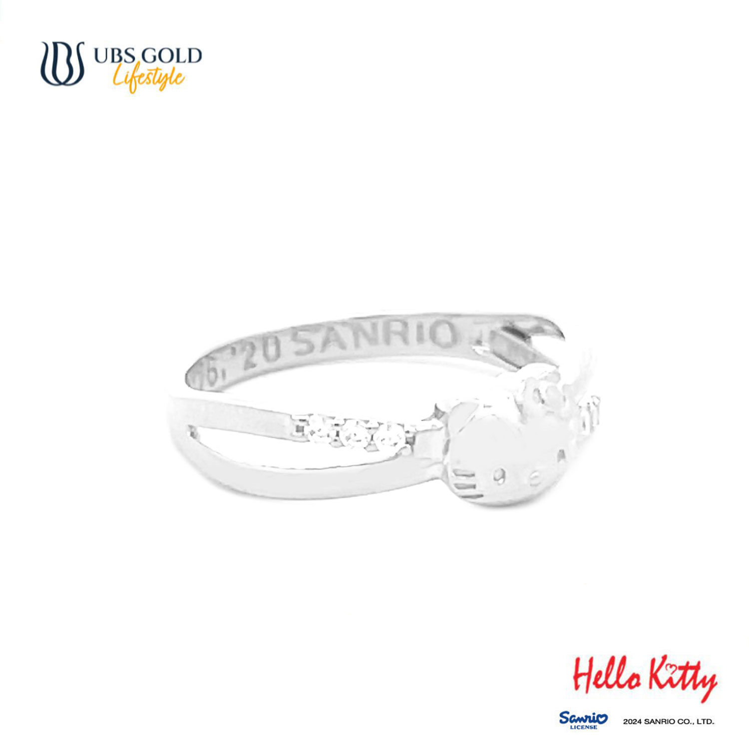 UBS Gold Cincin Emas Sanrio Hello Kitty - CCZ0015 - 17K