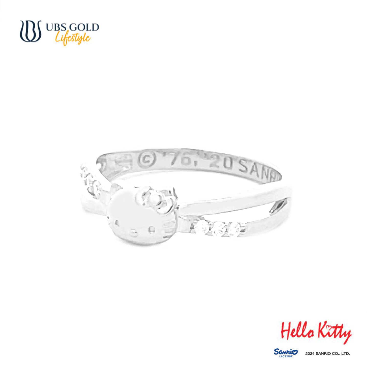 UBS Gold Cincin Emas Sanrio Hello Kitty - CCZ0015 - 17K