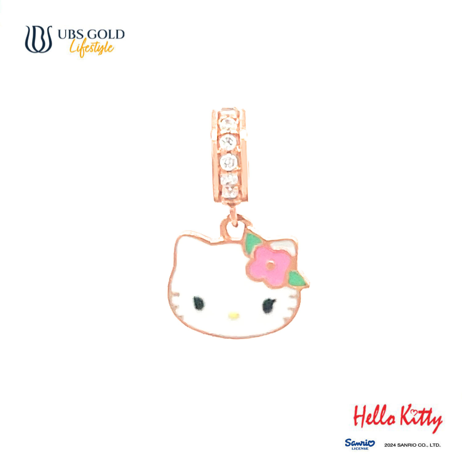 UBS Gold Liontin Emas Sanrio Hello Kitty Sweetie - Clz0010 - 17K