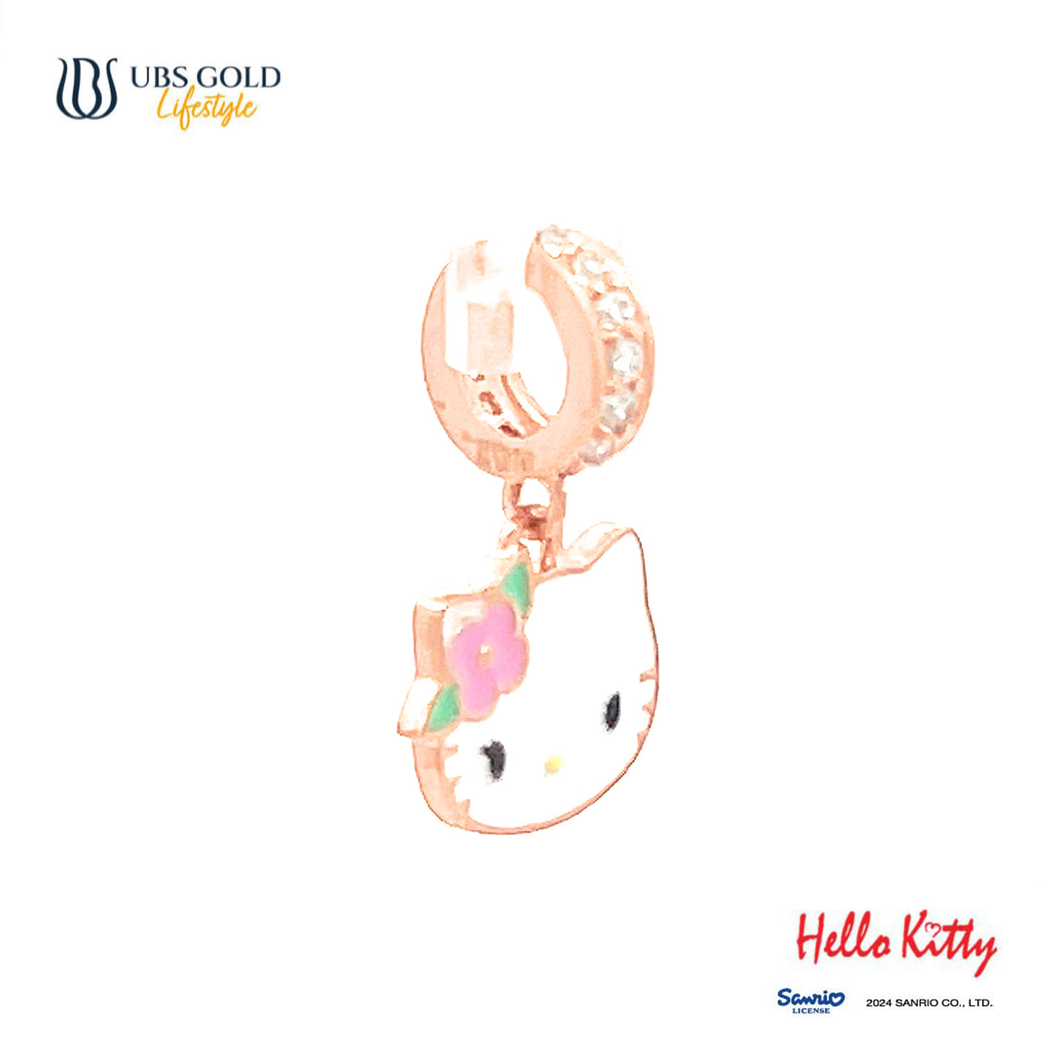 UBS Gold Liontin Emas Sanrio Hello Kitty Sweetie - Clz0010 - 17K