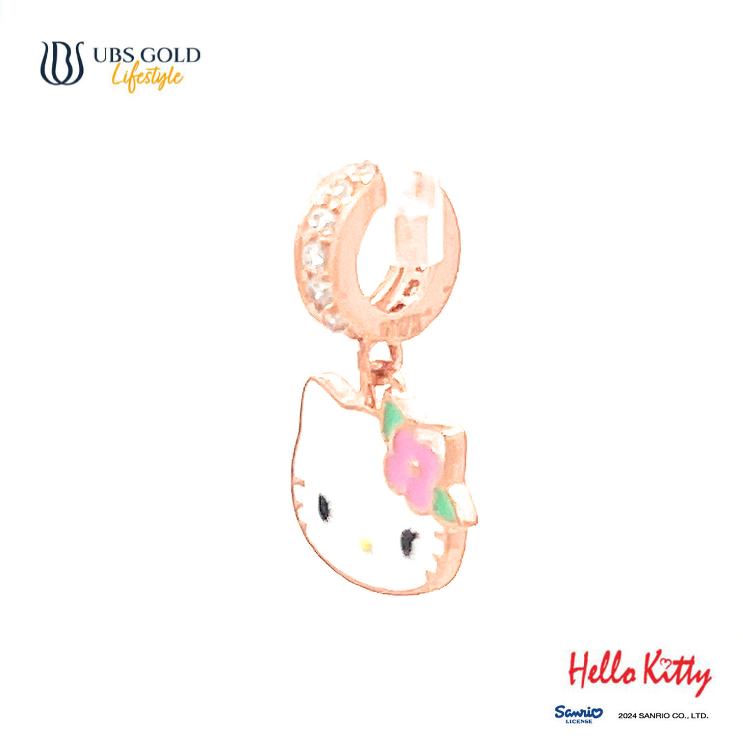 UBS Gold Liontin Emas Sanrio Hello Kitty Sweetie - Clz0010 - 17K