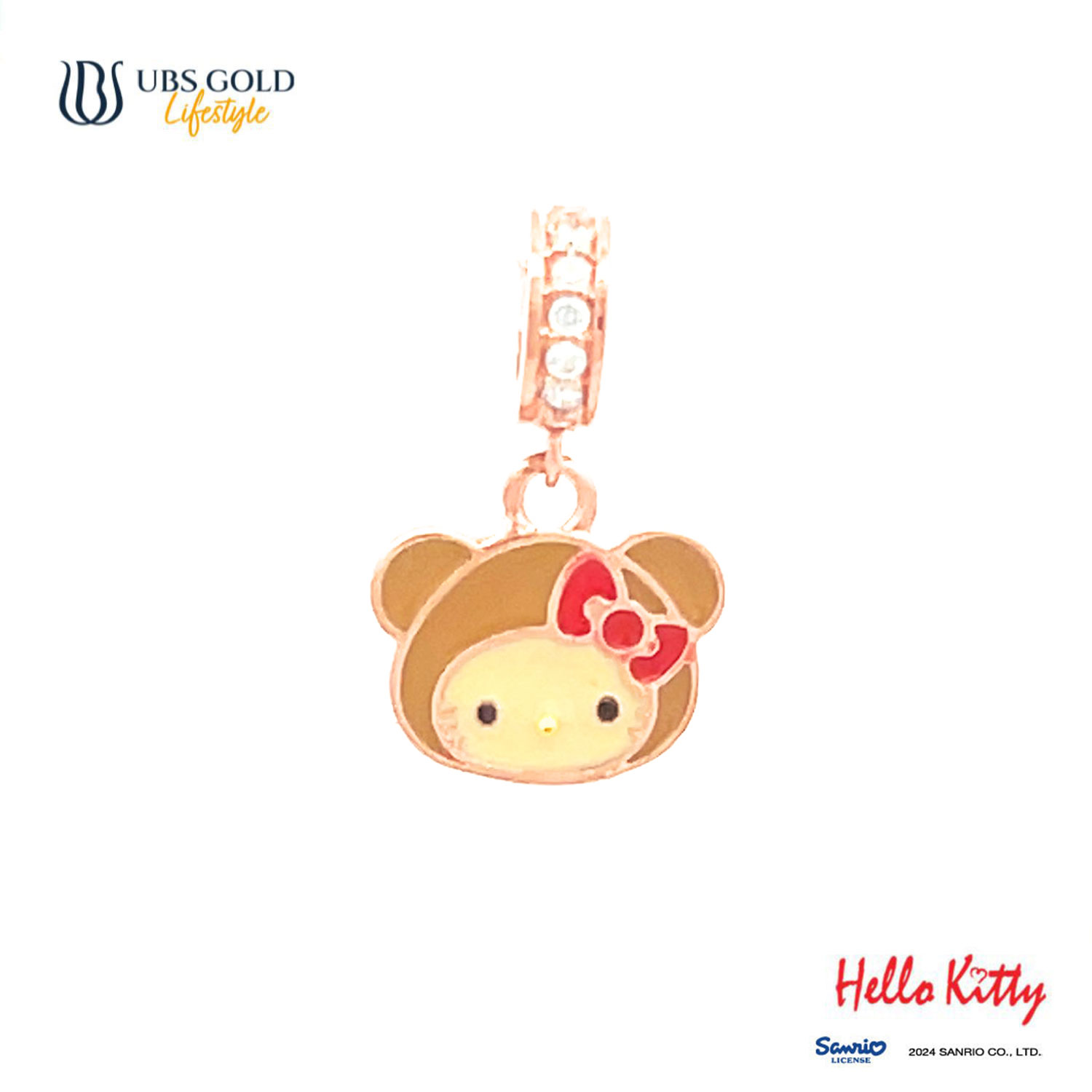 UBS Gold Liontin Emas Sanrio Hello Kitty Sweetie - Clz0011 - 17K