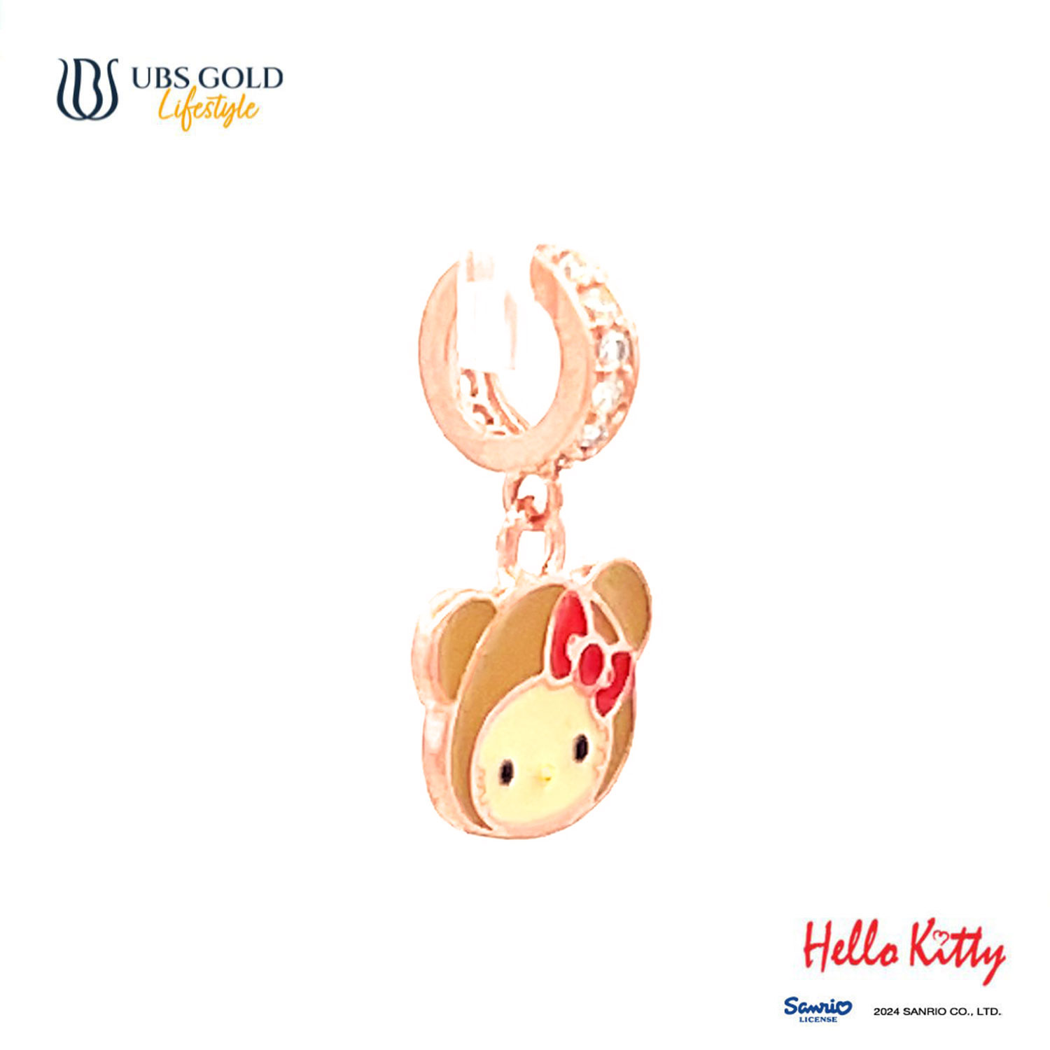 UBS Gold Liontin Emas Sanrio Hello Kitty Sweetie - Clz0011 - 17K