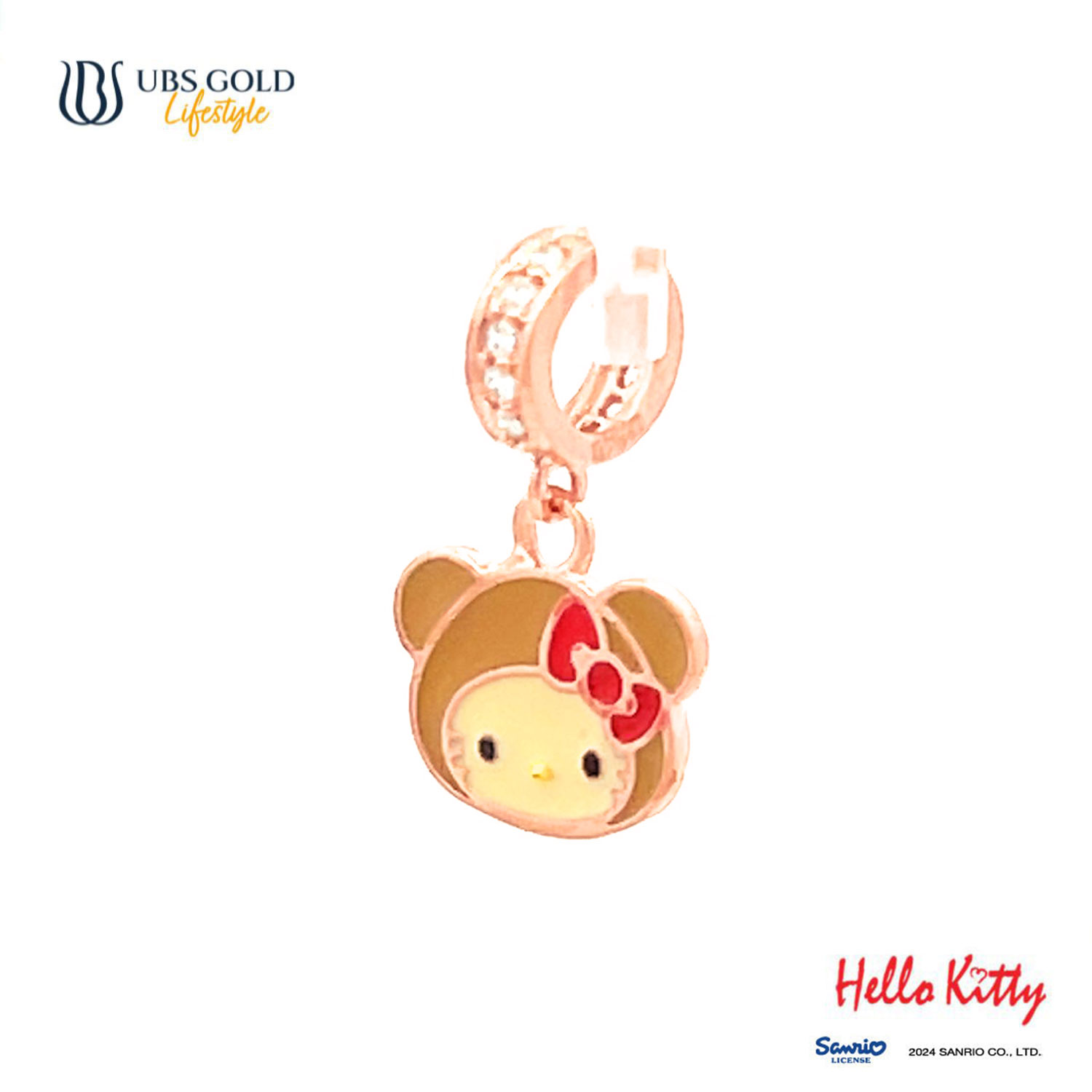 UBS Gold Liontin Emas Sanrio Hello Kitty Sweetie - Clz0011 - 17K