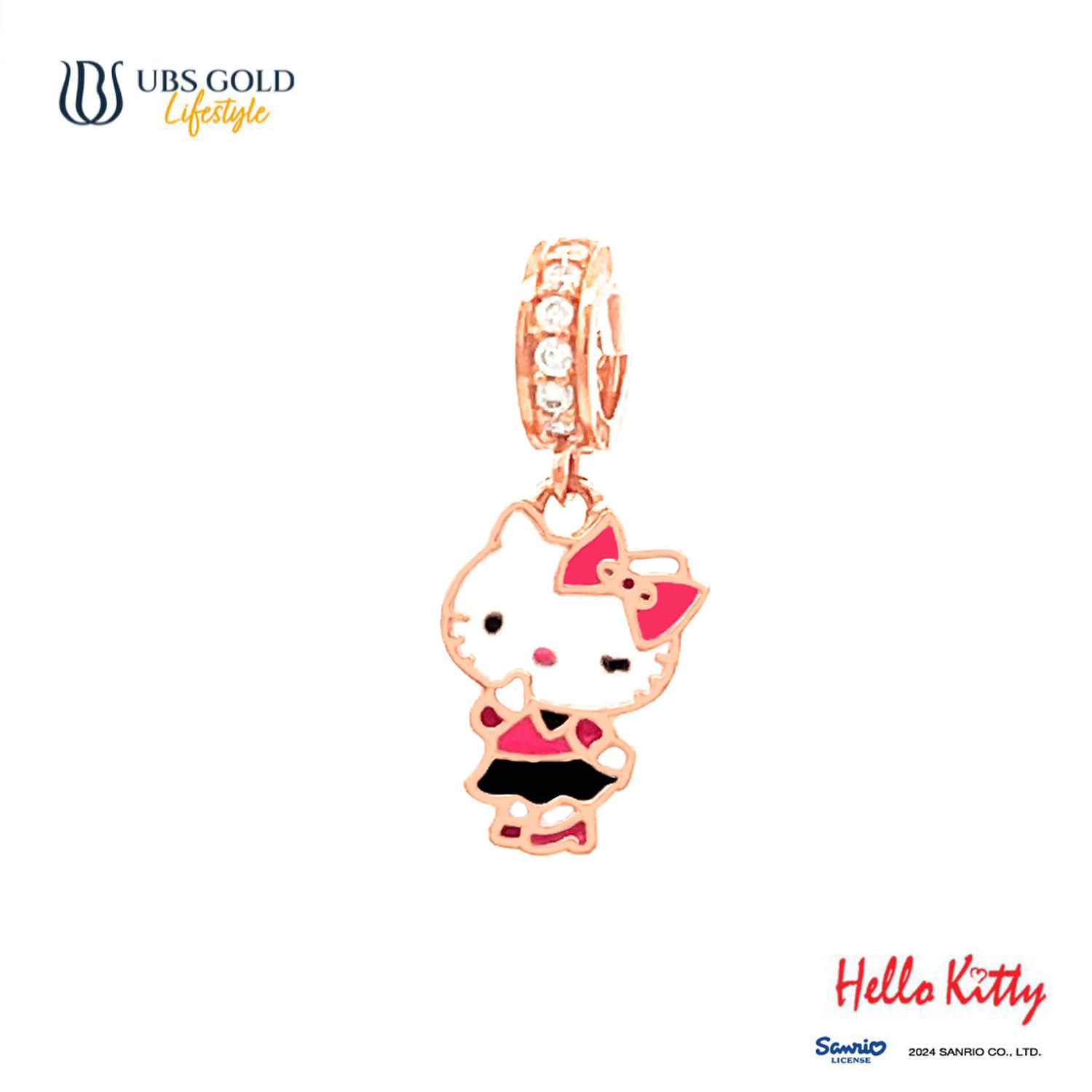 UBS Gold Liontin Emas Sanrio Hello Kitty Sweetie - Clz0012 - 17K