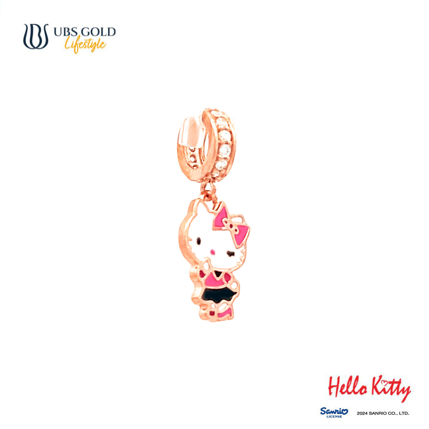 UBS Gold Liontin Emas Sanrio Hello Kitty Sweetie - Clz0012 - 17K