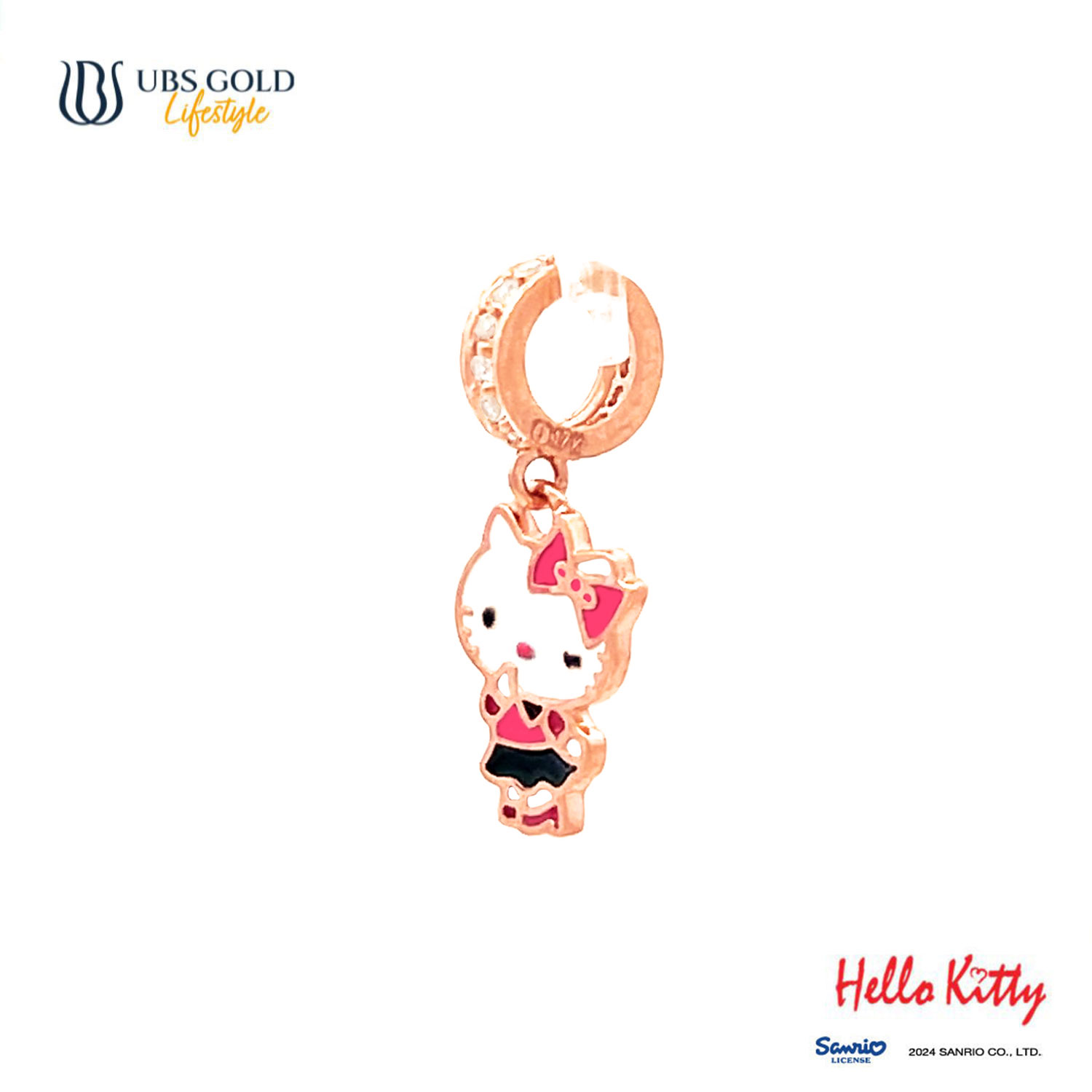 UBS Gold Liontin Emas Sanrio Hello Kitty Sweetie - Clz0012 - 17K