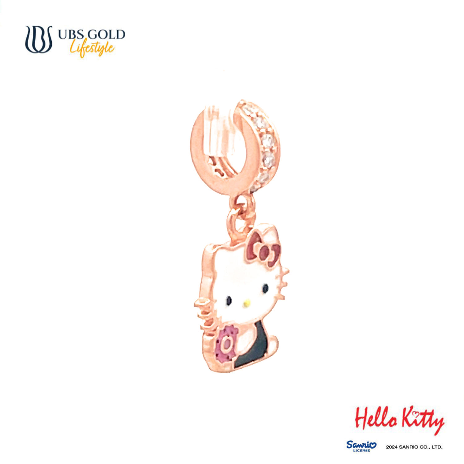 UBS Gold Liontin Emas Sanrio Hello Kitty Sweetie - Clz0014 - 17K