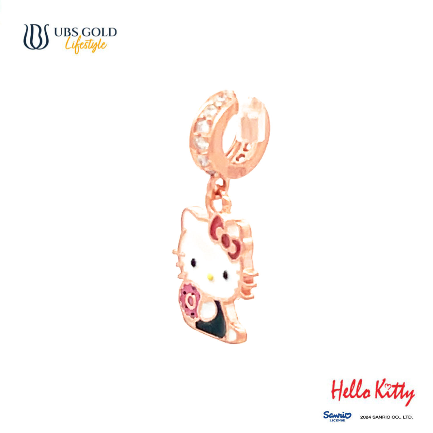 UBS Gold Liontin Emas Sanrio Hello Kitty Sweetie - Clz0014 - 17K