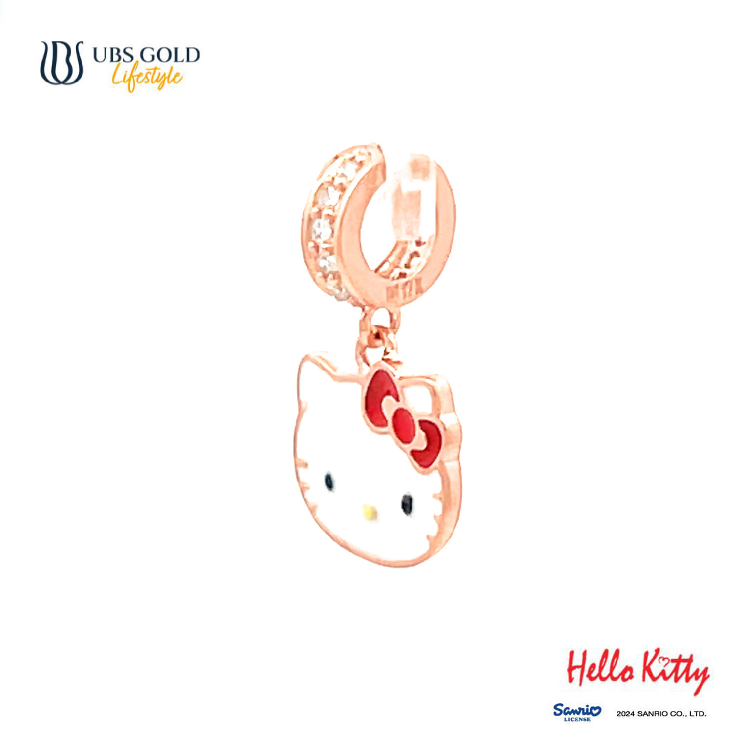 UBS Gold Liontin Emas Sanrio Hello Kitty Sweetie - Clz0016 - 17K