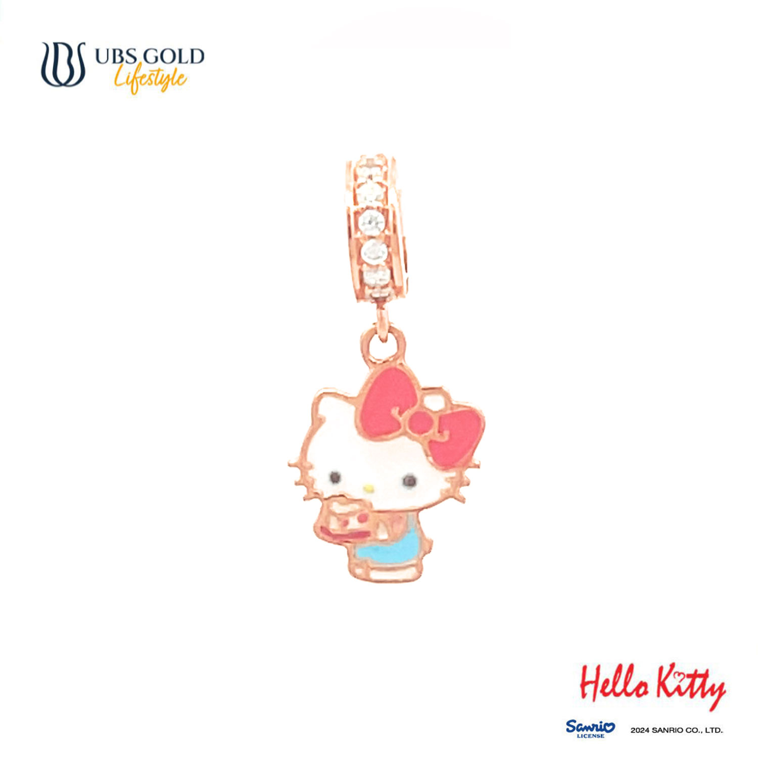 UBS Gold Liontin Emas Sanrio Hello Kitty Sweetie - Clz0017 - 17K