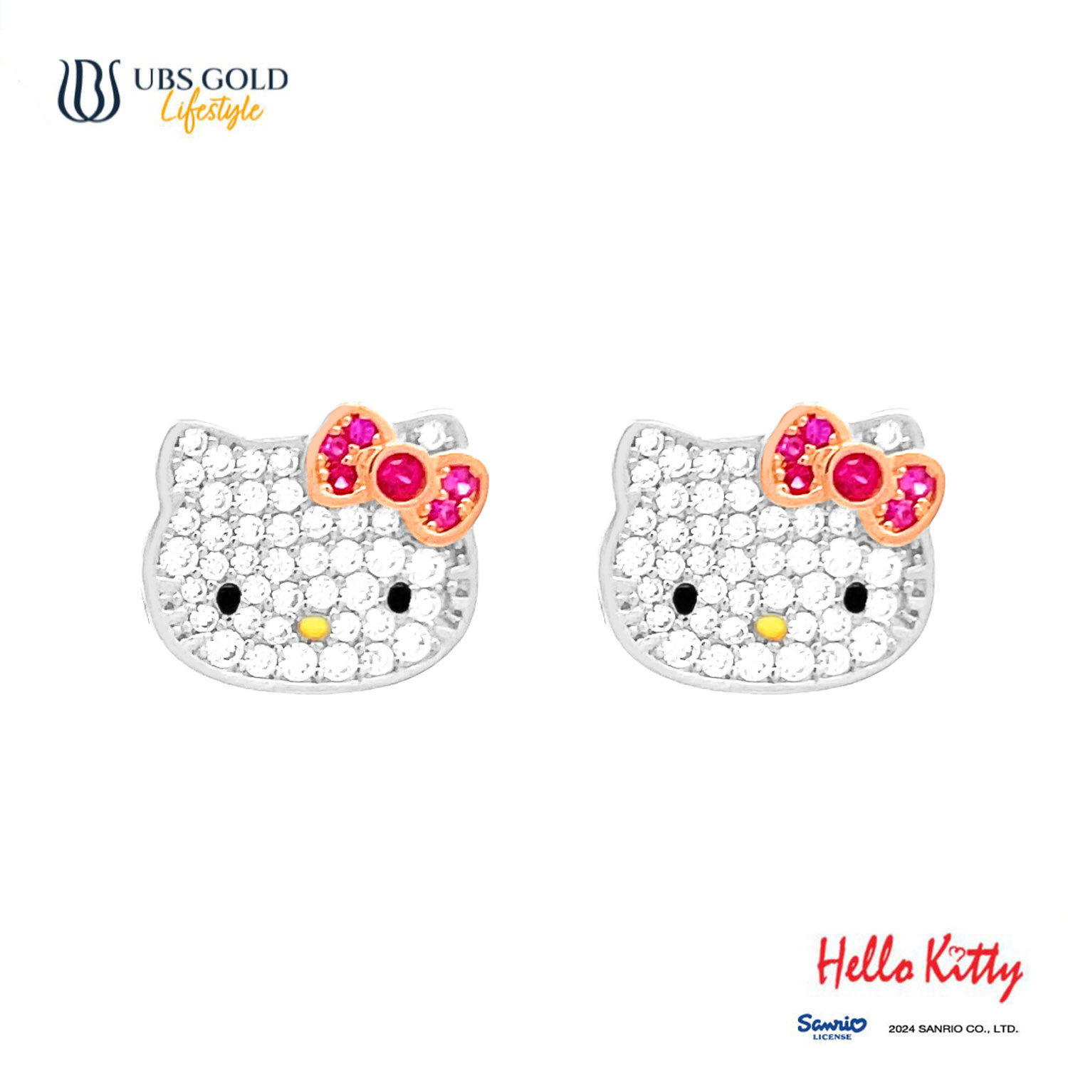 UBS Gold Anting Emas Sanrio Hello Kitty - Cwz0001 - 17K