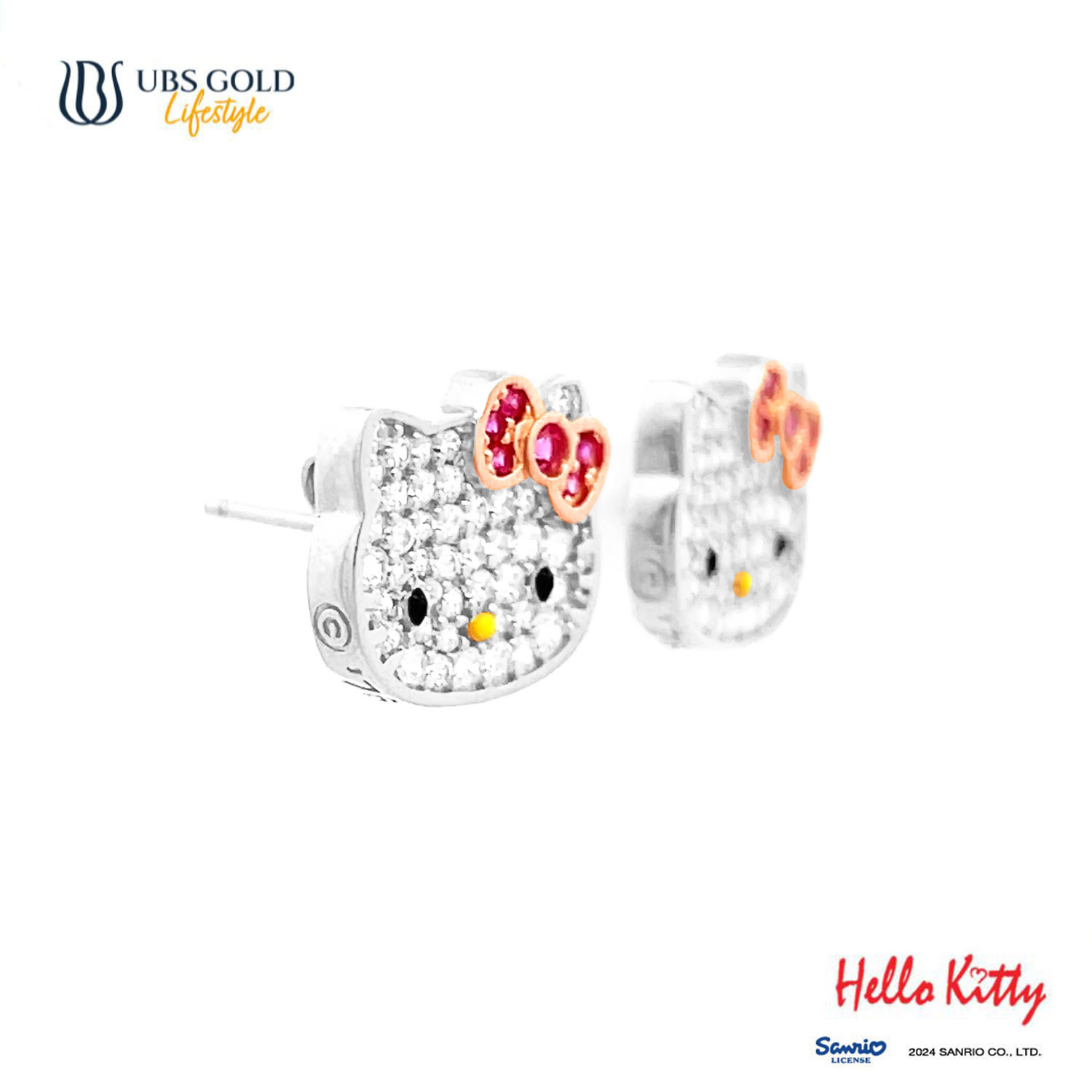 UBS Gold Anting Emas Sanrio Hello Kitty - Cwz0001 - 17K