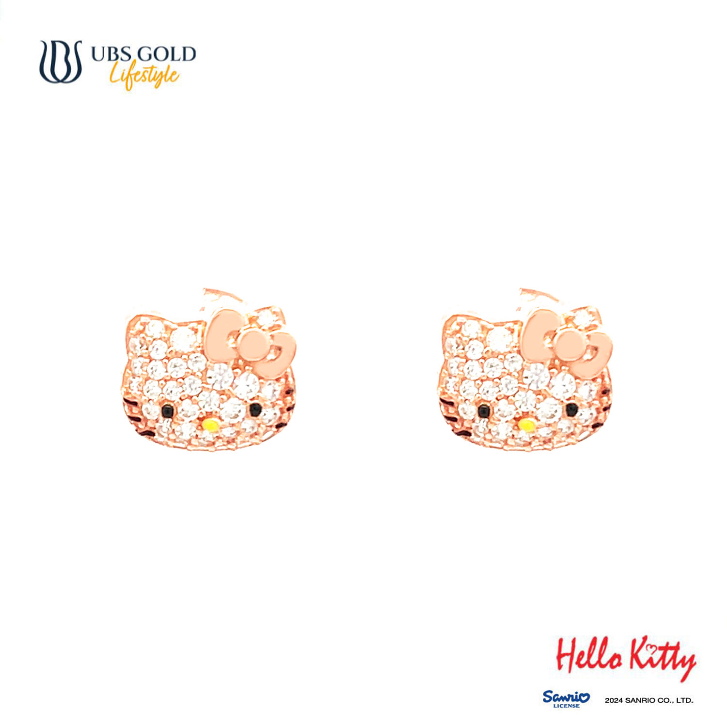 UBS Gold Anting Emas Sanrio Hello Kitty - Cwz0002 - 17K