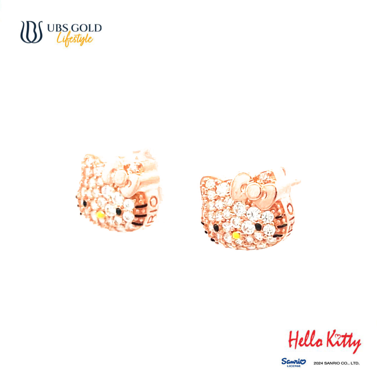 UBS Gold Anting Emas Sanrio Hello Kitty - Cwz0002 - 17K