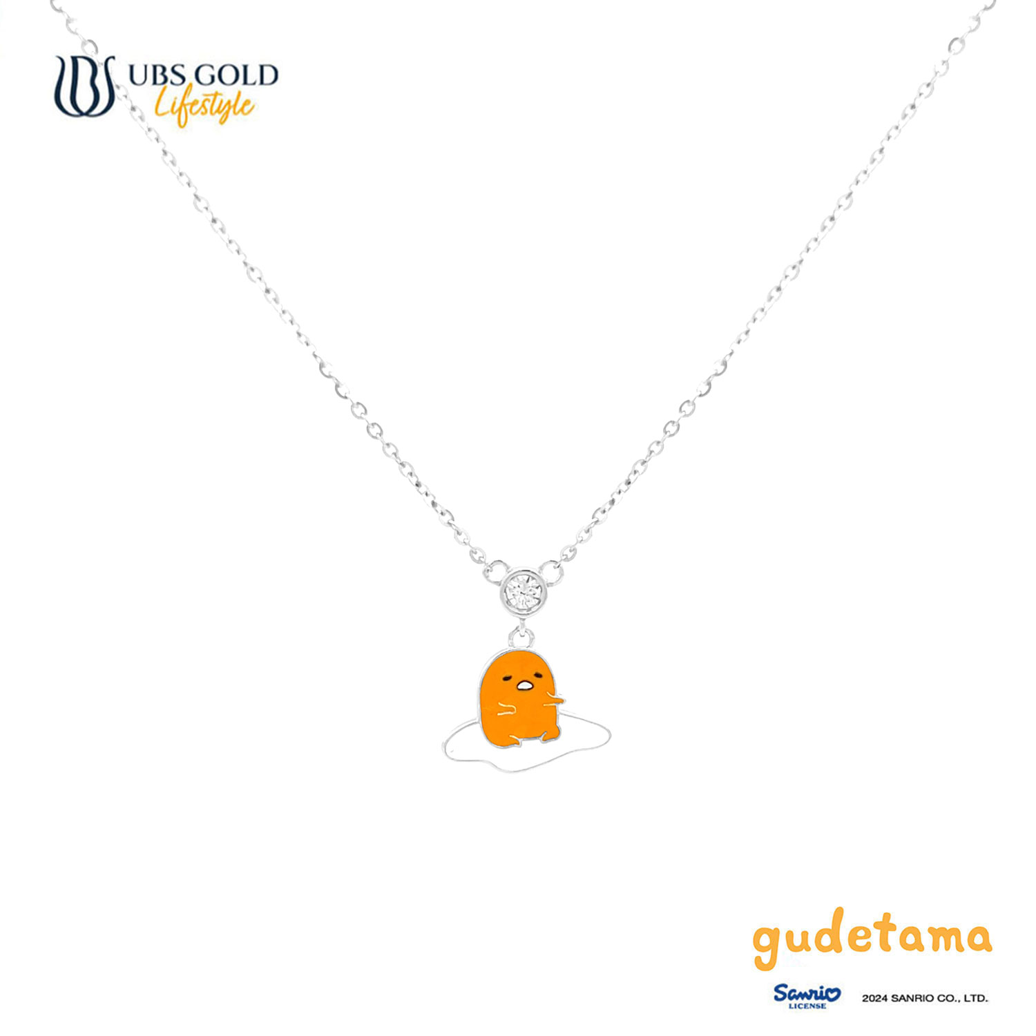 UBS Gold Kalung Emas Sanrio Gudetama - Kkz0005 - 17K