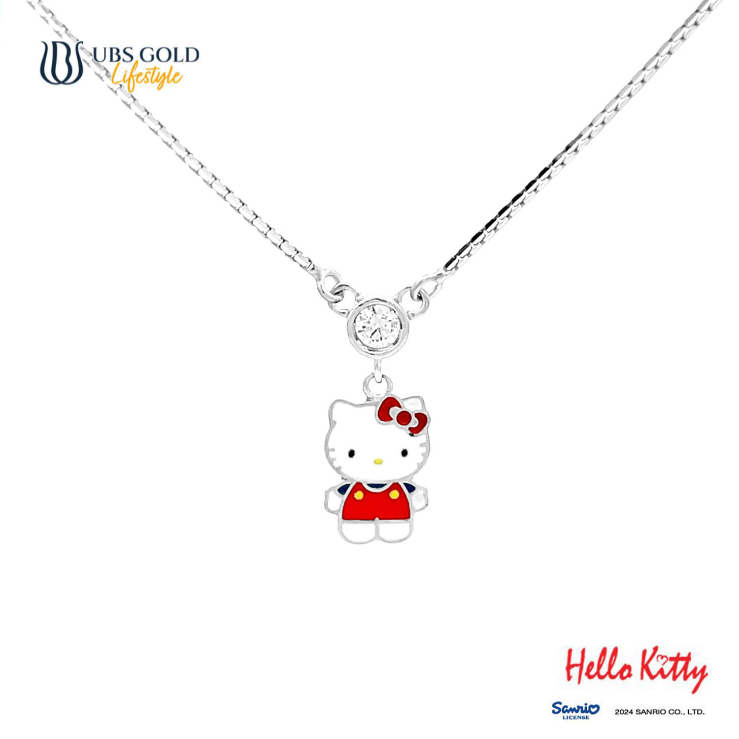 UBS Gold Kalung Emas Anak Sanrio Hello Kitty - Kkz0012B - 17K