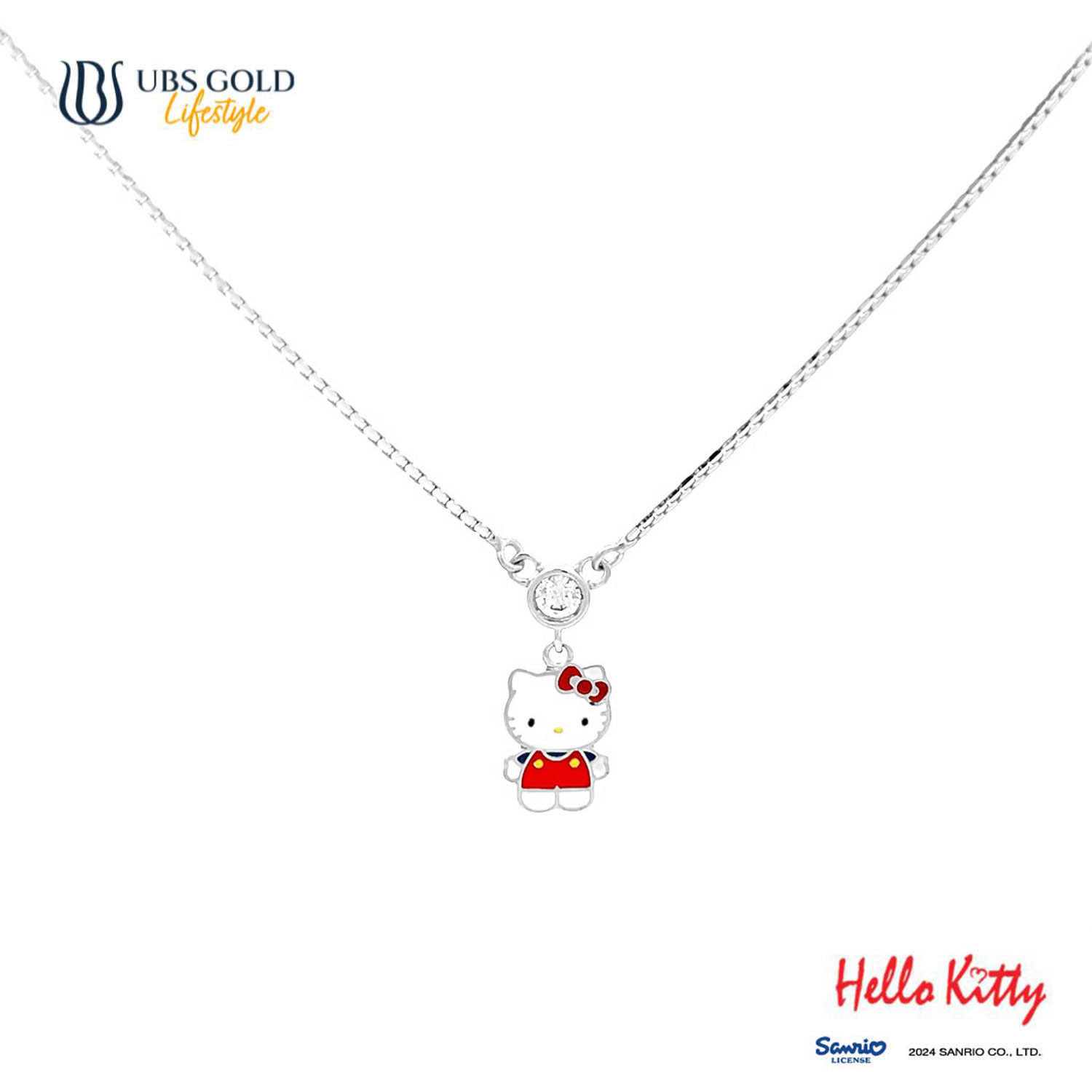 UBS Gold Kalung Emas Anak Sanrio Hello Kitty - Kkz0012B - 17K